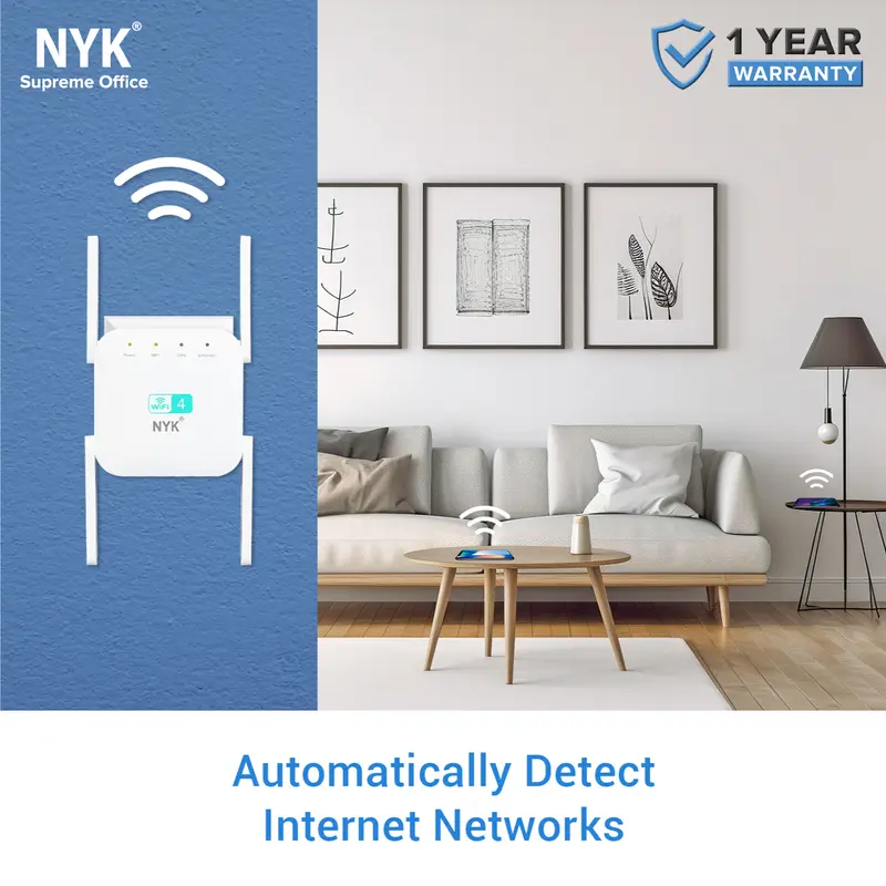 Wifi Repeater Extender WiFi Internet NYK WR10 Router WiFi Wireless WiFi Amplifier 5