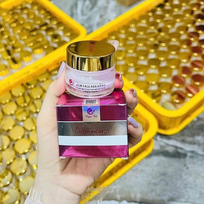  Kem Face Dưỡng Da Hoa Hồng Ngọc Nữ 