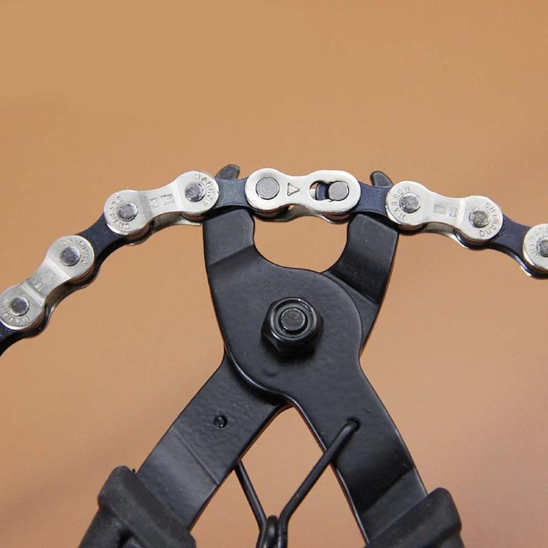 Professional Bike Bicycle Chain Quick Link Open Close Tool Master Link Pliers Bike Chain Magic Button Clamp Removal Tools Pliers 4