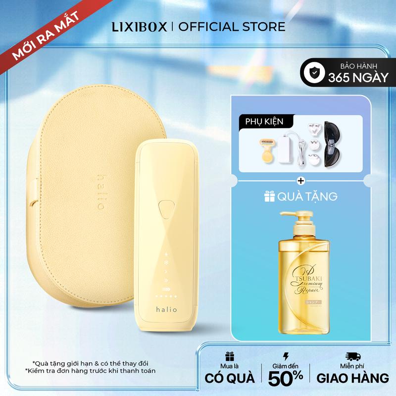 [NEW] Máy Triệt Lông Halio SilkGlow IPL Sapphire Cooling Hair Removal Device