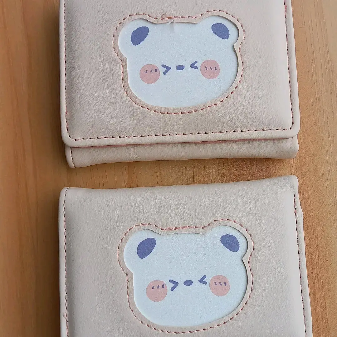 Dompet Lucu Simple Pink Bear