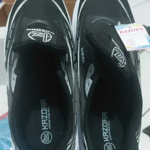 KAZORA Ultimate Sepatu Original Sneaker Sekolah Olahraga Sport Running Phylon Empuk Dan Ringan Berkualitas Premium Pria Dan Wanita Sepatu Jogging Hitam Abu Putih Pink Laki laki Dan Perempuan