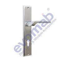 Gambar Plat Handle Set Accero 08175 Ukuran L - Silver handle  pintu dari evomab Kota Administrasi Jakarta Barat 4 Tokopedia