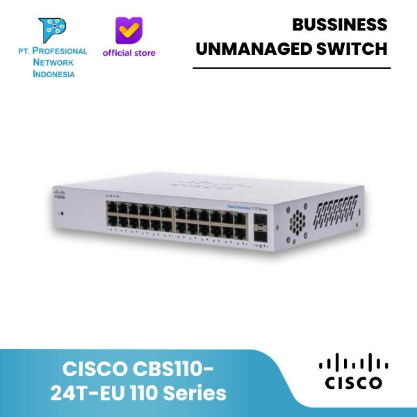 Promo CISCO CBS110-24T-EU 110 Series Bussiness Unmanaged Switch - Unit ...
