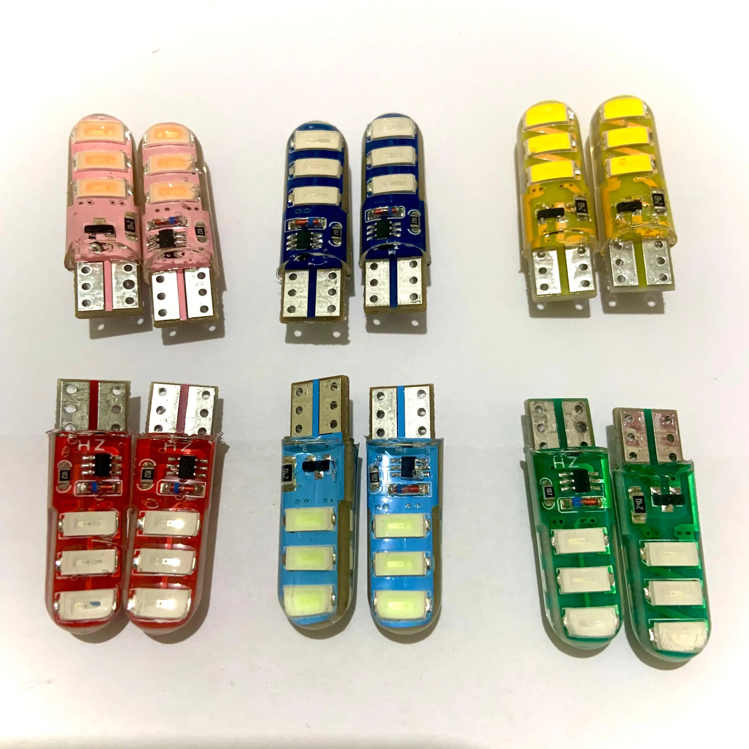 2 PCS Lampu LED T10 Jelly Mode Kedip 12 VOLT Lampu Sen Sein Senja