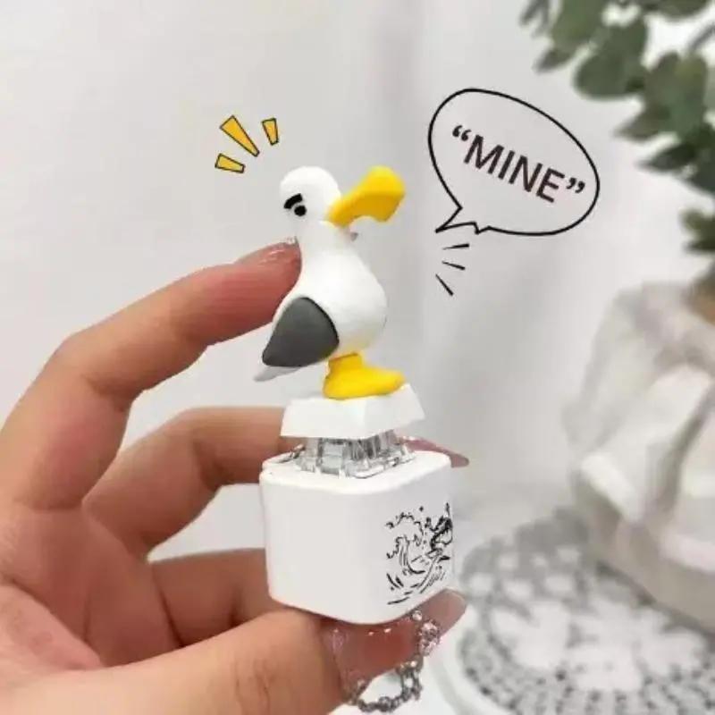 Seagull Mine Fidget Clicky Nút Keychain USB Bàn Phím LED Âm Thanh Mini Căng…