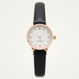 Berrybenka - Jam Tangan Kulit Wanita Sofia Cherry Pearl Watches