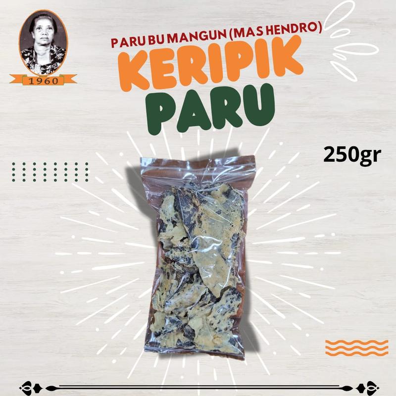 Bu Mangun Keripik Paru Tepung Tebal (100gr & 250gr) 3