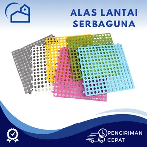 HOMESTATION - Alas Kandang Hewan Anti Slip  Untuk Anjing Kucing Kelinci Berbahan PVC Keset Lantai Anti Slip