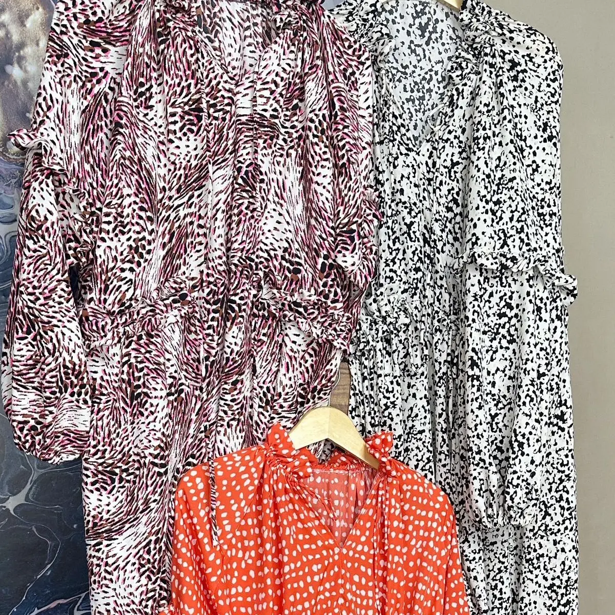 PRP - BAJU CAVIAR LONG DRESS CASUAL MOTIF