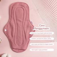 Gambar MOONA Menspad Night Soft Reusable Pembalut Kain Pembalut Wanita Cuci Pakai Anti Bocor Eco Friendly - New-Day-1 Pcs dari Moona Wear ID Kota Tangerang Selatan 4 Tokopedia