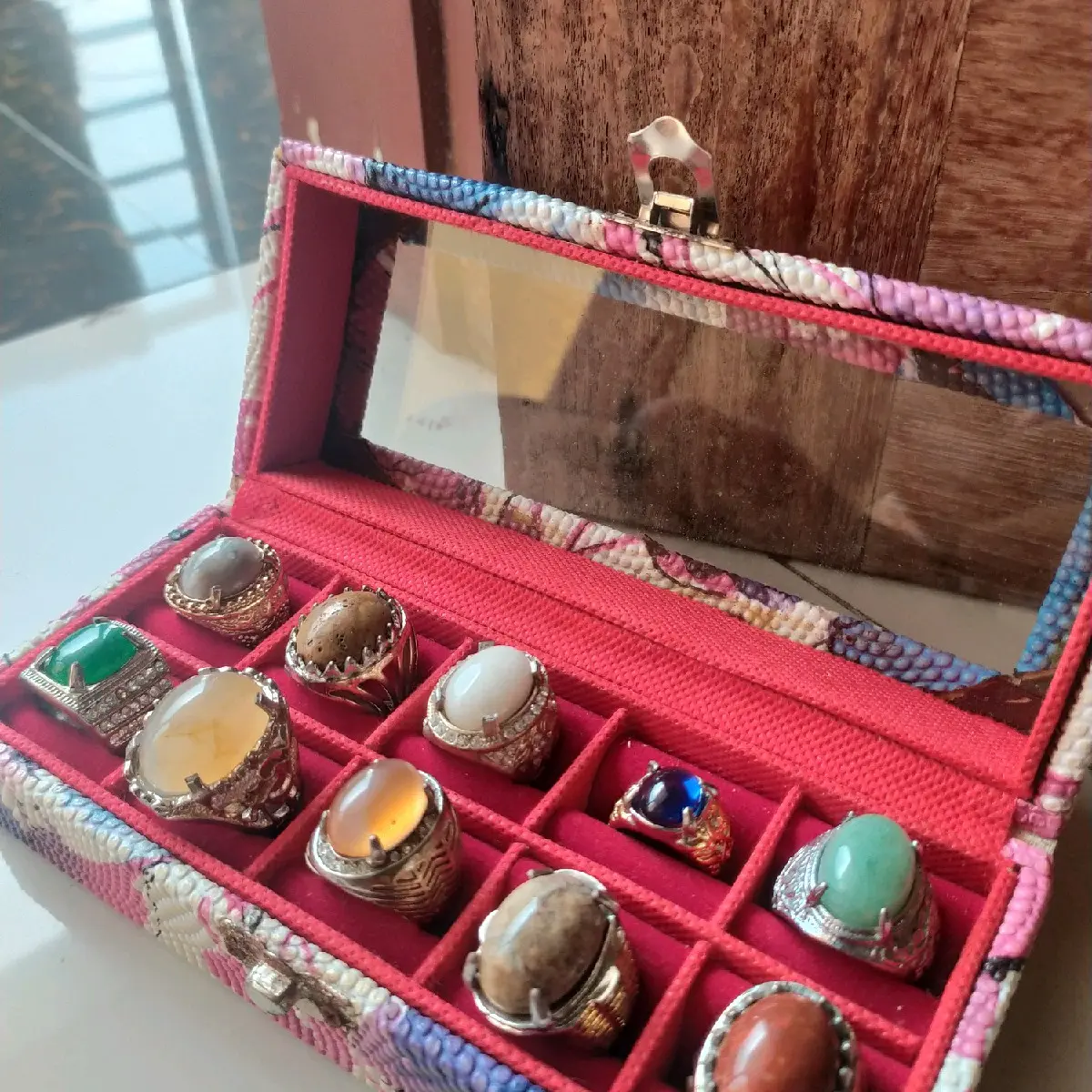 Lelangan Obral cincin akik gemstone muraaaahhh