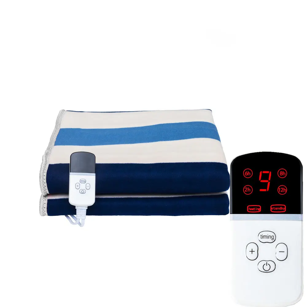 Smart Timer Switch Thicker Electric Blanket Heated Blanket Electric Blanket Double Single Manta Electric Mat Body Warmer Heater