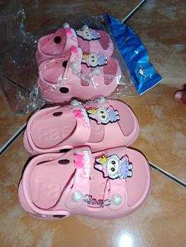 Product Review of Sandal Bayi Anak Perempuan 1-3 Tahun Motif Ranta Ban2 Labubu Tali Belakang Ringan Nyaman Di Kaki Anak from B**a 2