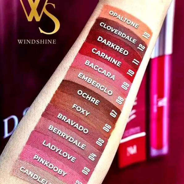 (Best Seller) Wind Matte Lip Cream | Lip Cream Waterproof tahan lama BPOM halal