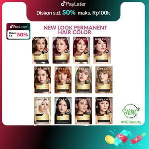 IMPLORA Permanent Hair Color Cat Rambut Perwarna Warna Alami