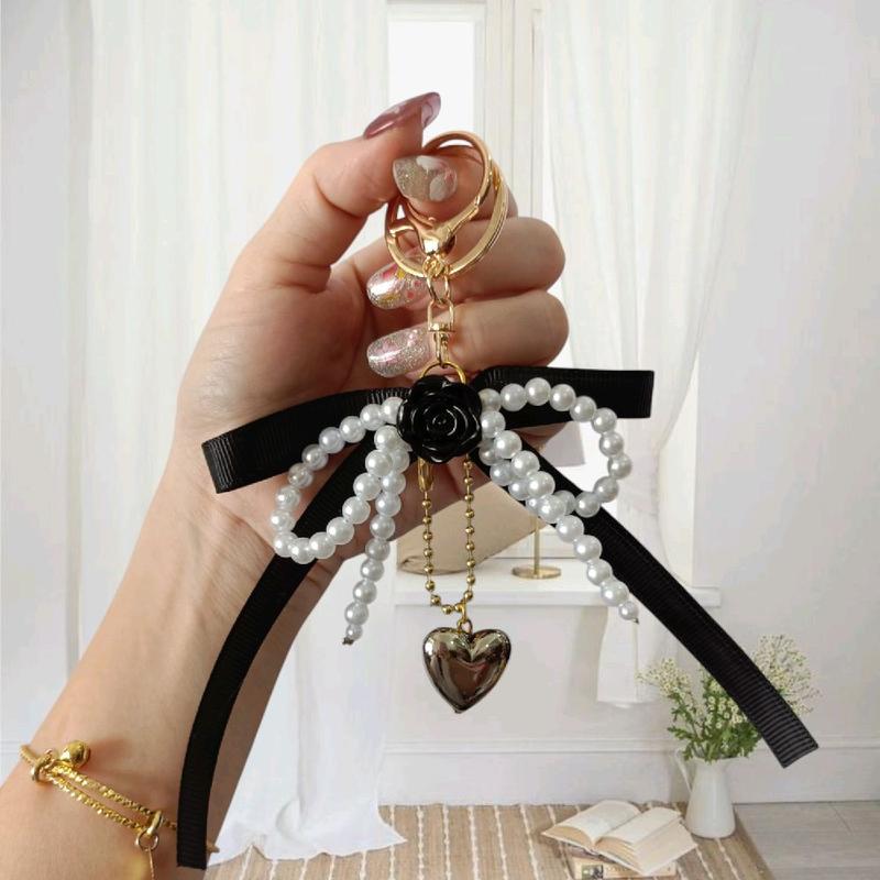 Gantungan Kunci Amy Mutiara Pita / Gantungan Tas Amy Mutiara Pita 5