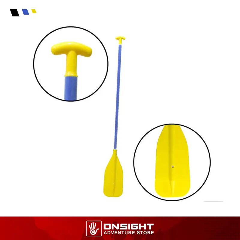 Dayung Awak Biawak Ringan dan Kuat untuk Olahraga Air, Kayaking, dan Arung Jeram - T-Grip Blade Hi Impact Polypropylene Shaft Anodized Alumunium 2