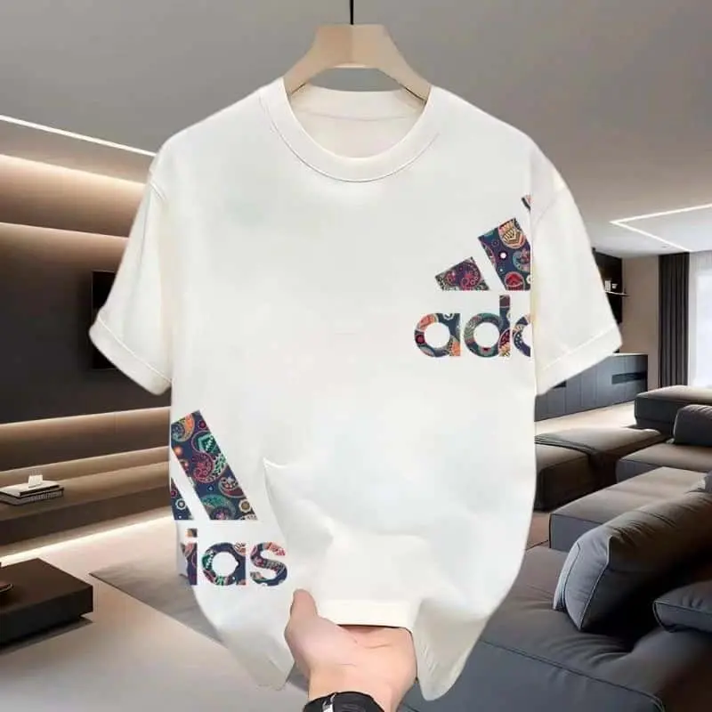 Kaos T-shirt cetak digital yang cocok untuk pria dan wanita muda tahun 2025 - Bahan nyaman