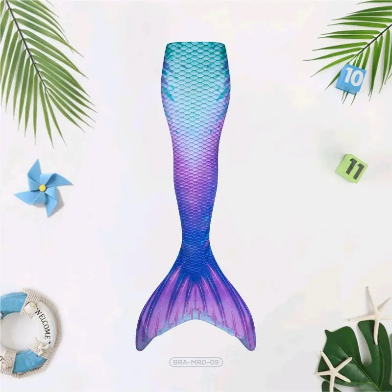 Kostum putri duyung anak perempuan kostum mermed anak perempuan ekor mermaid anak perempuan kostum mermed anak cewek terlaris umur 1-10 tahun usia 1-10 tahun Fashion Cantik 8