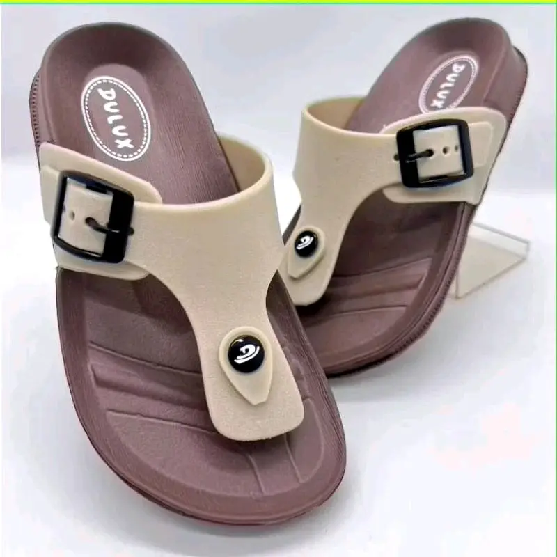 sandal karet jepit Dulux original size 39 - 43 sandal unisex lentur empuk ringan 2