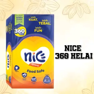 Tisu Wajah NICE 360 Helai/Ply - Kualitas Tinggi 2ply