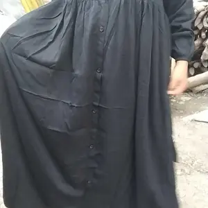 Alisha gamis rayon twill premium/gamis rayon twill ori wanita terbaru2025/gamis musim panas