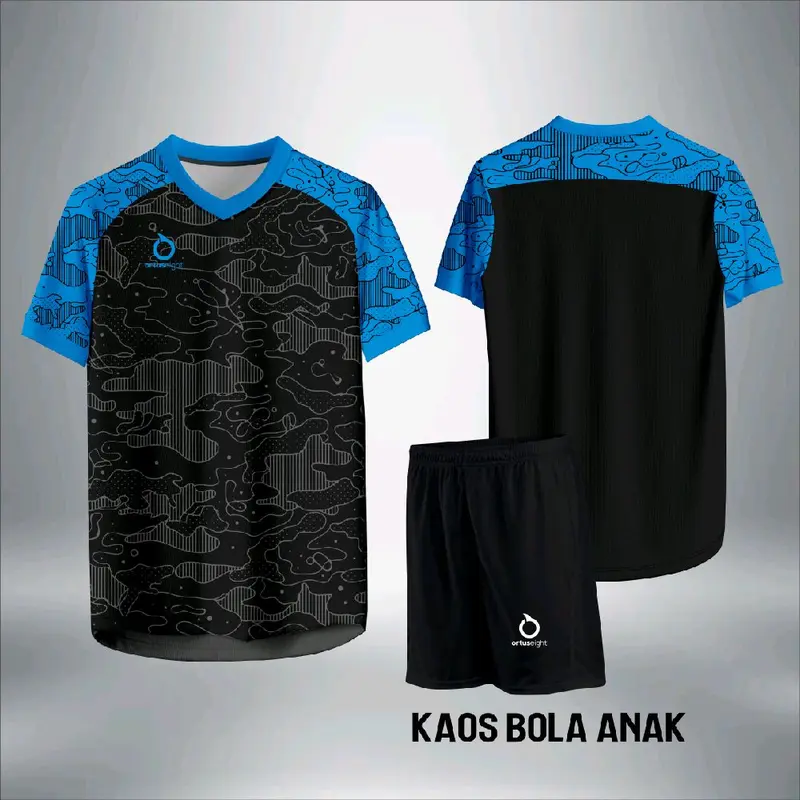 Setelan Baju Bola Anak Usia 8 - 15 Tahun DryFit Billabong Jamur Outdoor - Sport 4