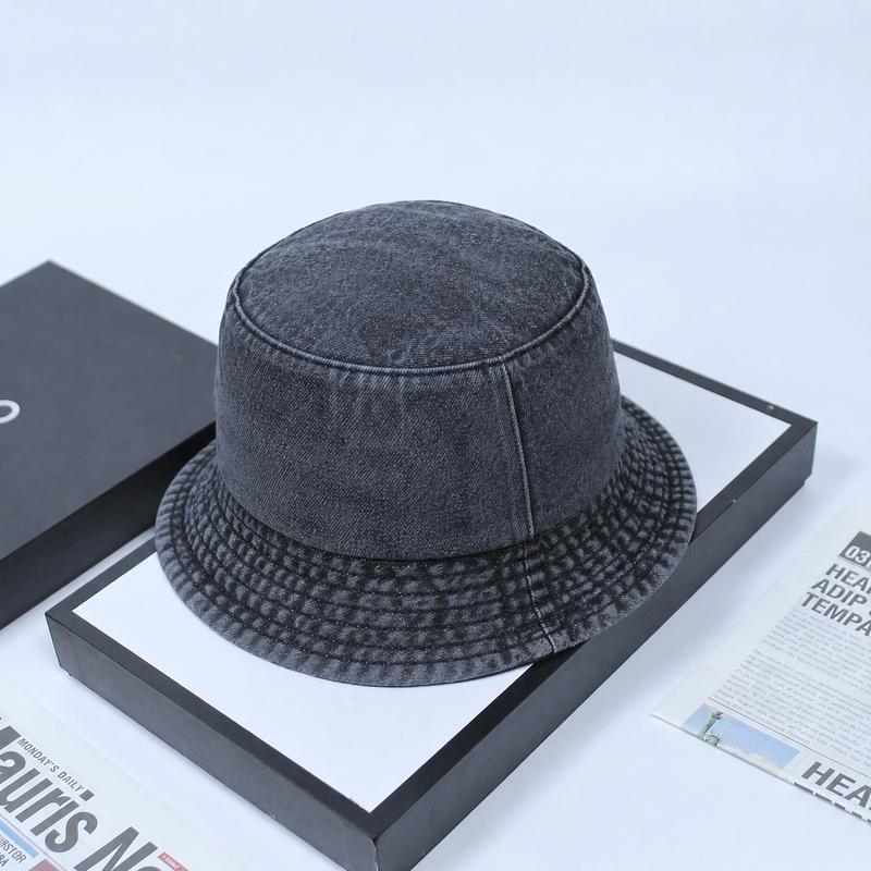 Mũ Nón Bucket Nón Vành Jean Pauda Bear Phong Cách Denim Họa Tiết Vá Chất Liệu…