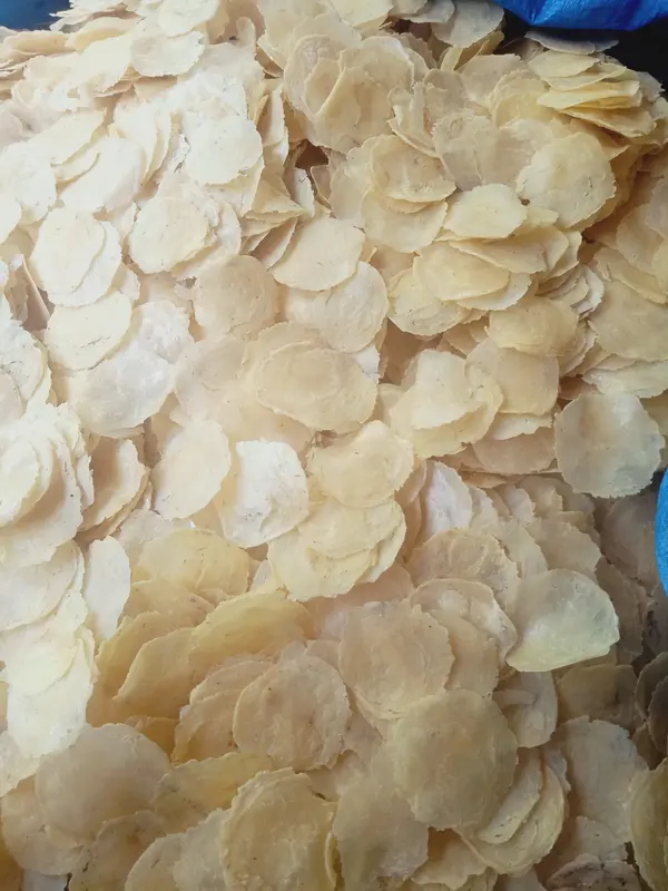 EMPING MELINJO 1 KG KERING PASAR ASLI KEBUMEN - Makanan, Snack Food, Cemilan, Keripik  Goreng 3
