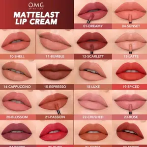 OMG OH MY GLAM MATTELAST LIP CREAM