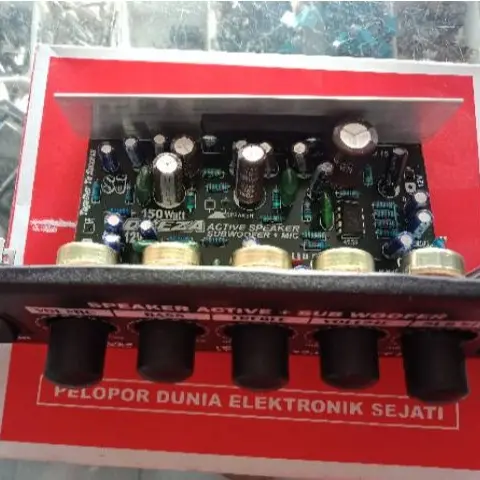 Kit Power Speaker Aktif  DC 12V la4440 150 Watt DREZA 1