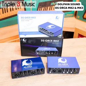DOLPHIN SOUND DS-ORCA DS ORCA MK2 MK3 pro Soundcard audio interface recording laptop