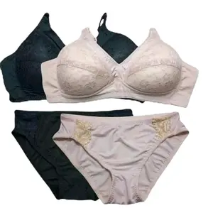 Paket Hemat 2 Set Bra Dan Celana Dalam Wanita | Setelan Bh Busa dan Celana Dalam Wanita Renda linge