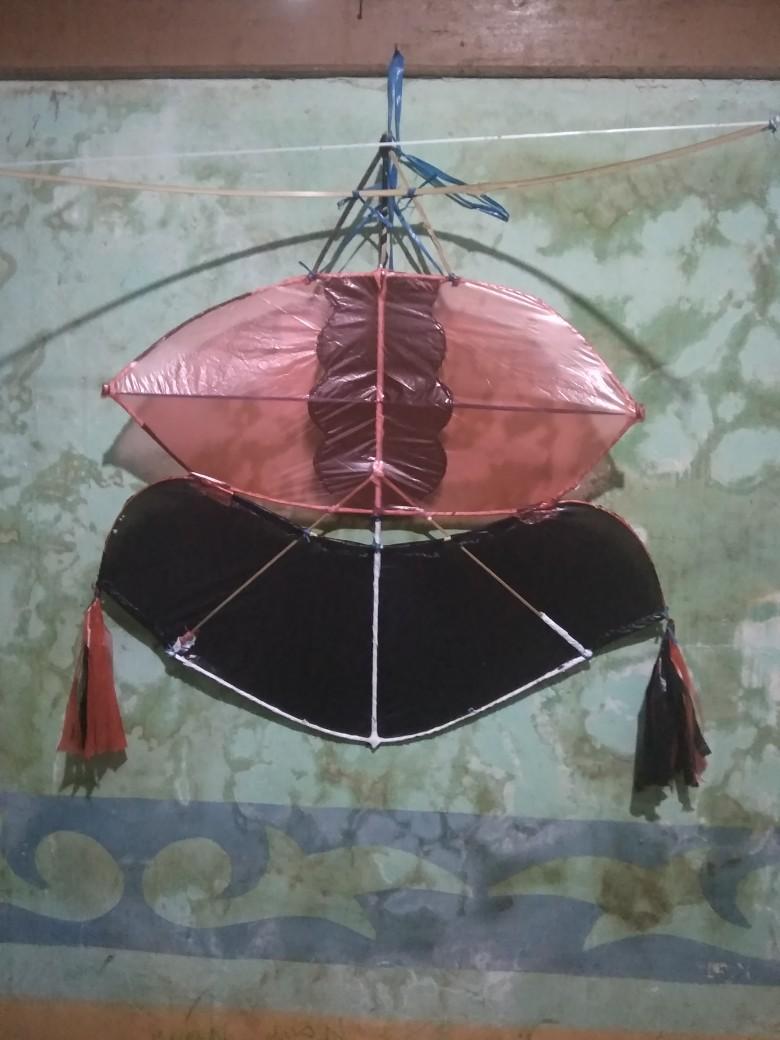 layangan gapangan babon angkrem mini