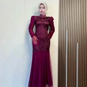 Shelena Dress Kondangan Mewah Elegant dengan Detail Cantik dan Warna yang Menawan