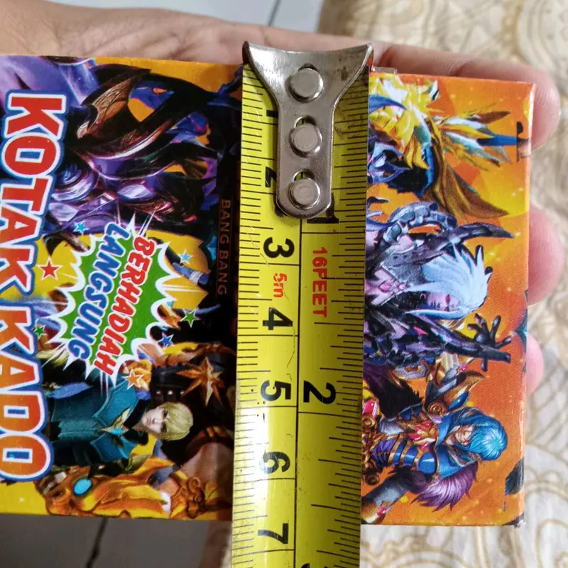 100pcs KOTAK KADO KARAKTER KOSONGAN Hadiah 3