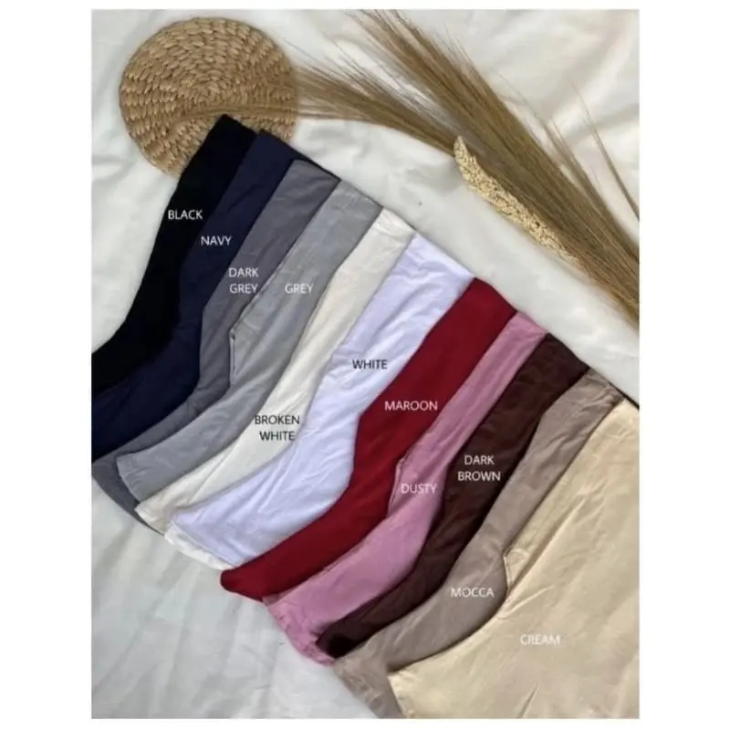 Inner Ninja Malay Dewasa Bahan Kaos Rayon NON RESLETING TERLARIS SERTA BISA COD Ciput Jilbab Kerudung Instan Dalaman Wanita 5