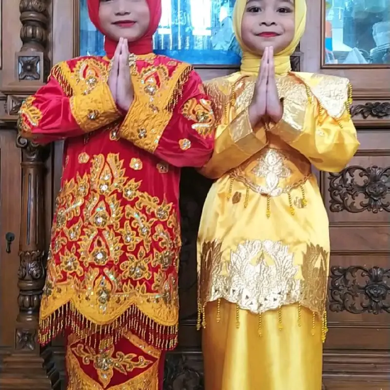 baju adat minang dewasa sepasang 2