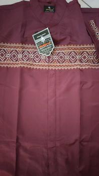 Product Review of Al-khaj Baju Koko Muslim Bordir Pria Dewasa Lengan Pendek from P**a W**i 0