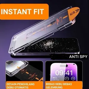 FOR MOTOROLA TEMPERED GLASS GENERASI KE 2 SUPER FIT SPY EASY INSTAL MOTOROLA G45 5G / MOTOROLA G06 POWER / MOTORLA G86 POWER / MOTOROLA G67 POWER