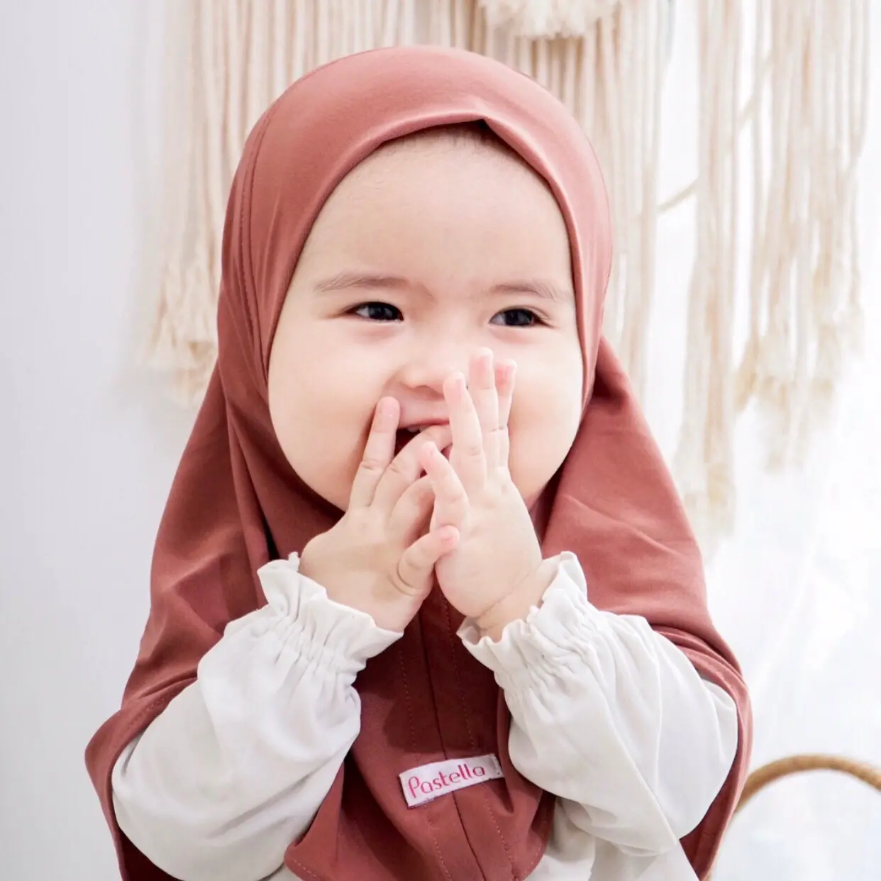 Little Pastella | Clarissa Hijab Instant Anak Soft Pet