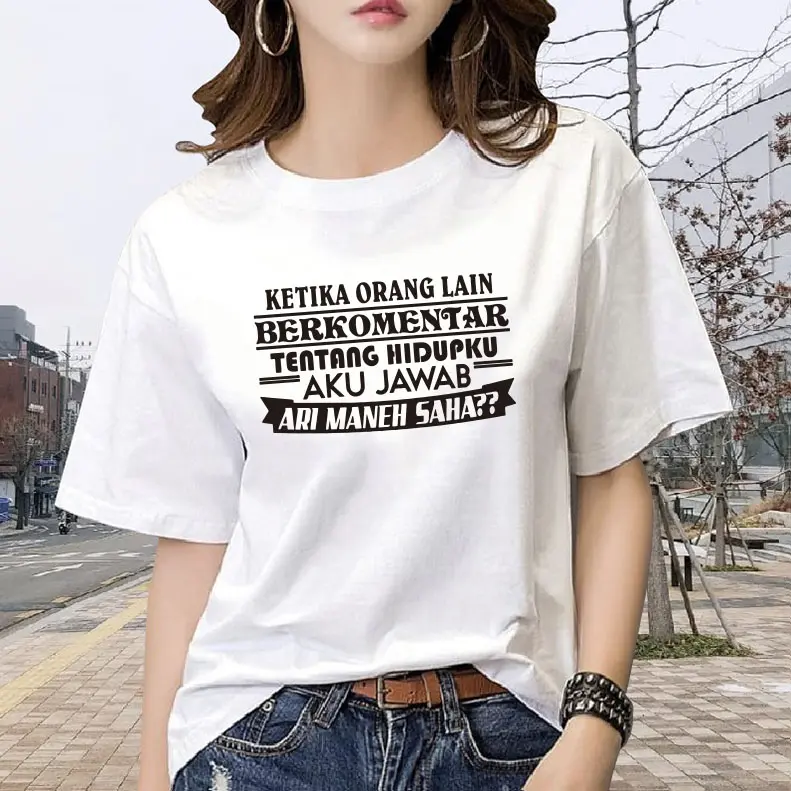 Vidi Fashion JKT-KAOS DISTRO / BELI 3 GRATIS HEADSET EXTRA BAS / KAOS KATA-KATA KEREN STIKER / KAOS DISTRO WANITA KOREAN STYLE / KAOS DISTRO PRIA / KAOS WANITA LENGAN PENDEK / KAOS KEKINIAN / KAOS KATUN / KAOS OBLONG / T-SHIRT / KAOS ADEM TEBAL MURAH