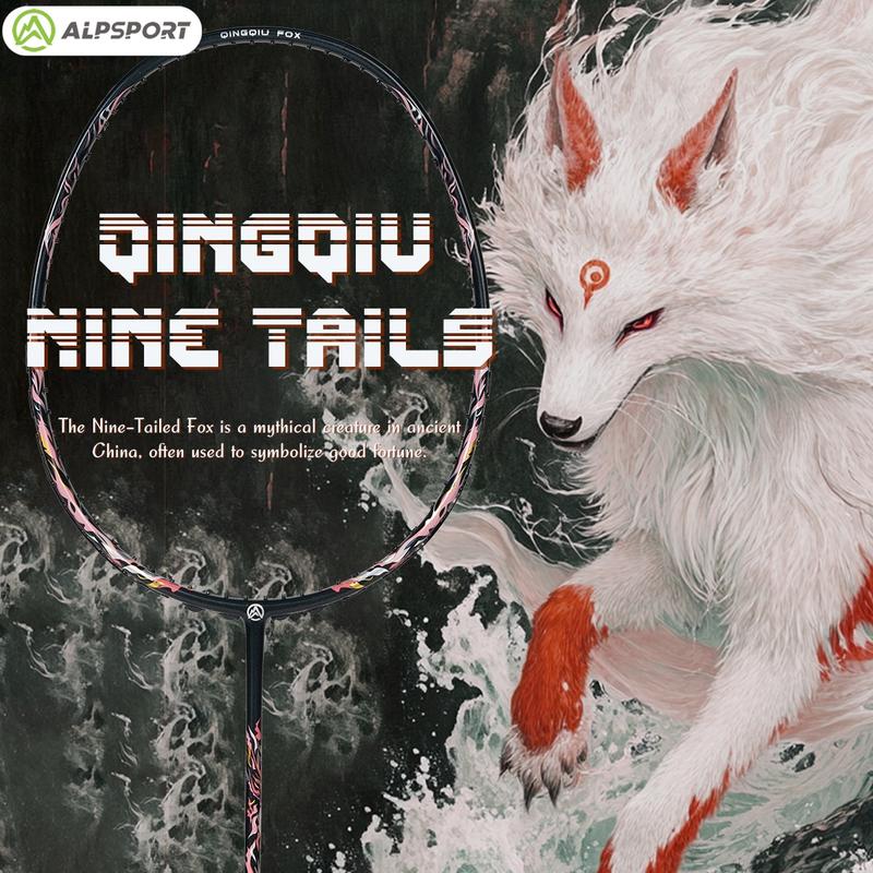 Vợt cầu lông ALPSPORT Nine-tailed FOX 8U G6, chất liệu 100% carbon siêu nhẹ và bền, chịu lực tối đa 30LBS. Thiết kế tấn công mạnh mẽ, phù hợp cho người mới bắt đầu và nâng cao giao hàng nhanh chóng Hỗ trợ COD ALPSPORT alp cây