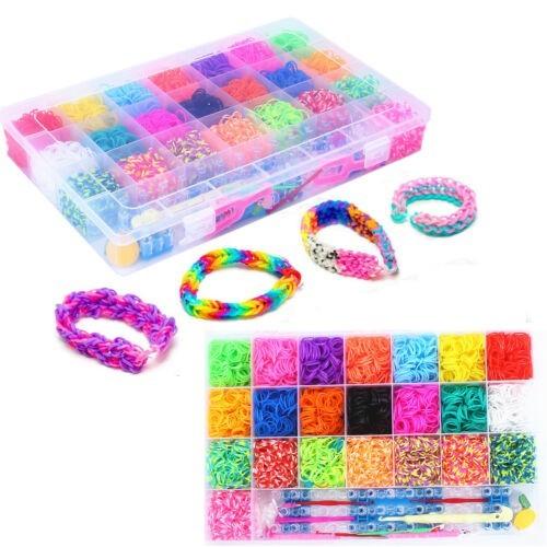 STOK NEW (❤💘) RAINBOW LOOM BANDS / GELANG KARET WARNA WARNI / TALI KARET LOOM 4