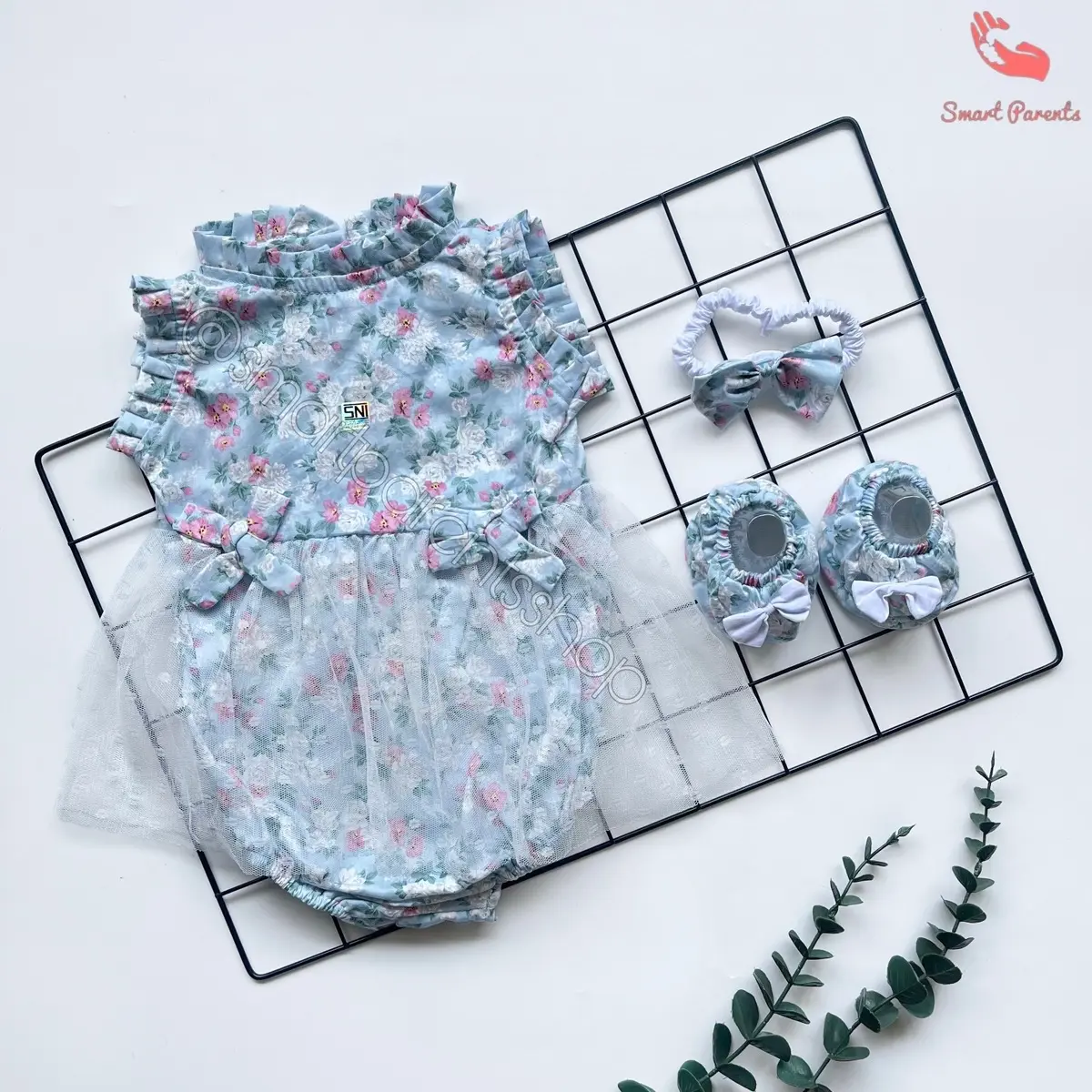 Baju Jumper Pesta Anak Bayi Perempuan Newborn Usia 0 12 Bulan Lucu Fashion Murah Jamper Baby Girl Kondangan Pergi Jalan Mall Kekinian ANGEL SET Cotton Cewek
