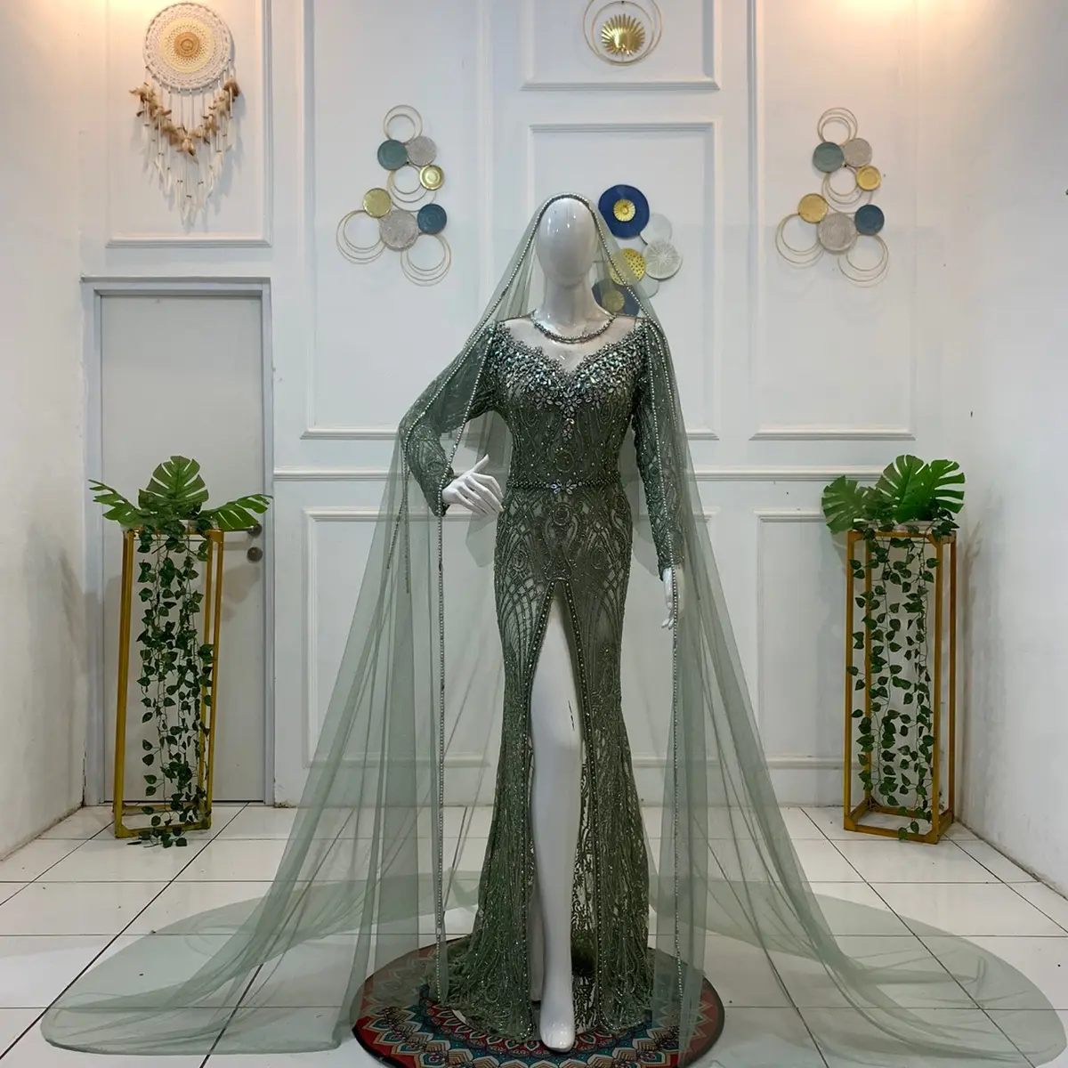 L1NK CO Kebaya santili premium semata kaki