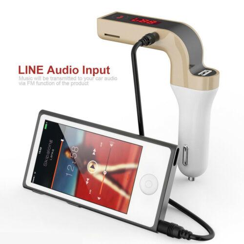 Product Introduction of 【SG Seller】Truslink CAR G7 Wireless Bluetooth AUX Car Kit Handsfree FM Transmitter Radio MP3 Player USB Charger 14