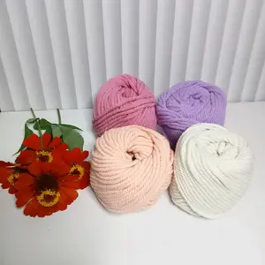 Tali Katun Macrame 3 MM Murah - 100 gram Bahan Premium ,lembut dan tidak Berserabut untuk Tali Macrame