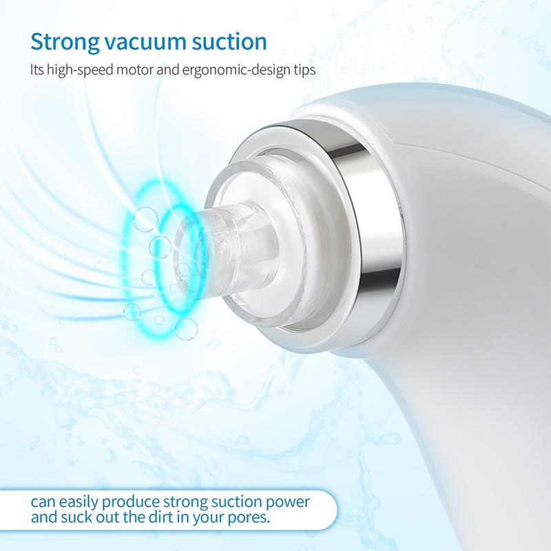 Blackhead Removal Portable bubble blackhead Massager Cleanning 5-Modes Deep Suction Skin Care Tool 3